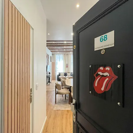 68 - The Rolling Stones Flat * Париж