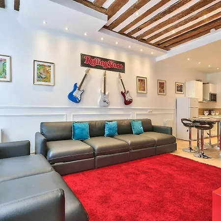 68 - The Rolling Stones Flat Париж